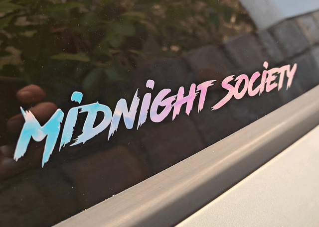Lettrage Midnight Society 