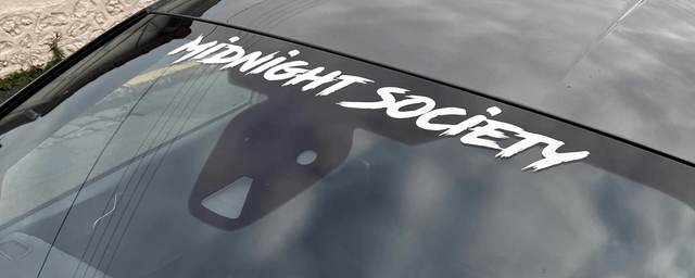 Bandeau Lettrage Midnight Society 